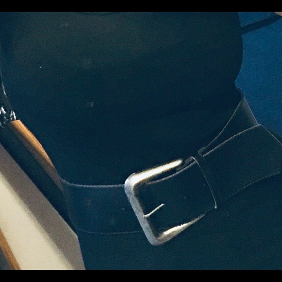 NEW without TAGS❣️Retro wide black belt- 1 - Picture 5 of 10